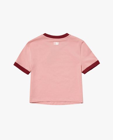  MLB - Women's Varsity Short-Sleeve Crewneck Cropped T-Shirt 