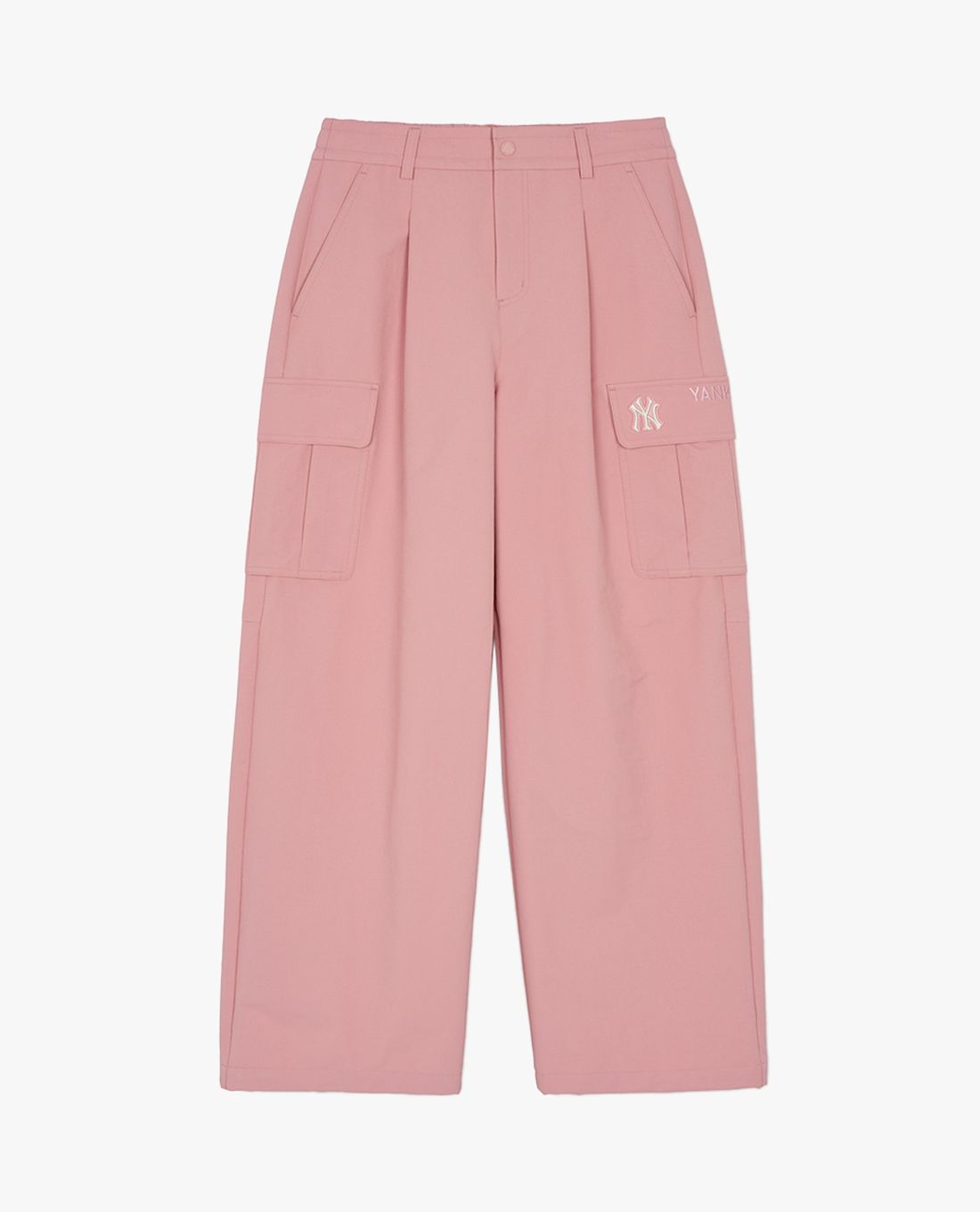 MLB - Women's Wide-Leg Elastic Waist Cargo Pants Varsity