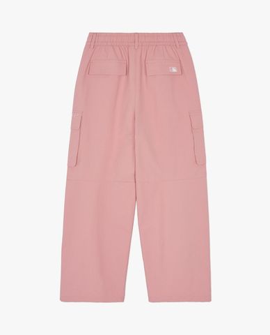  MLB - Women's Wide-Leg Elastic Waist Cargo Pants Varsity 