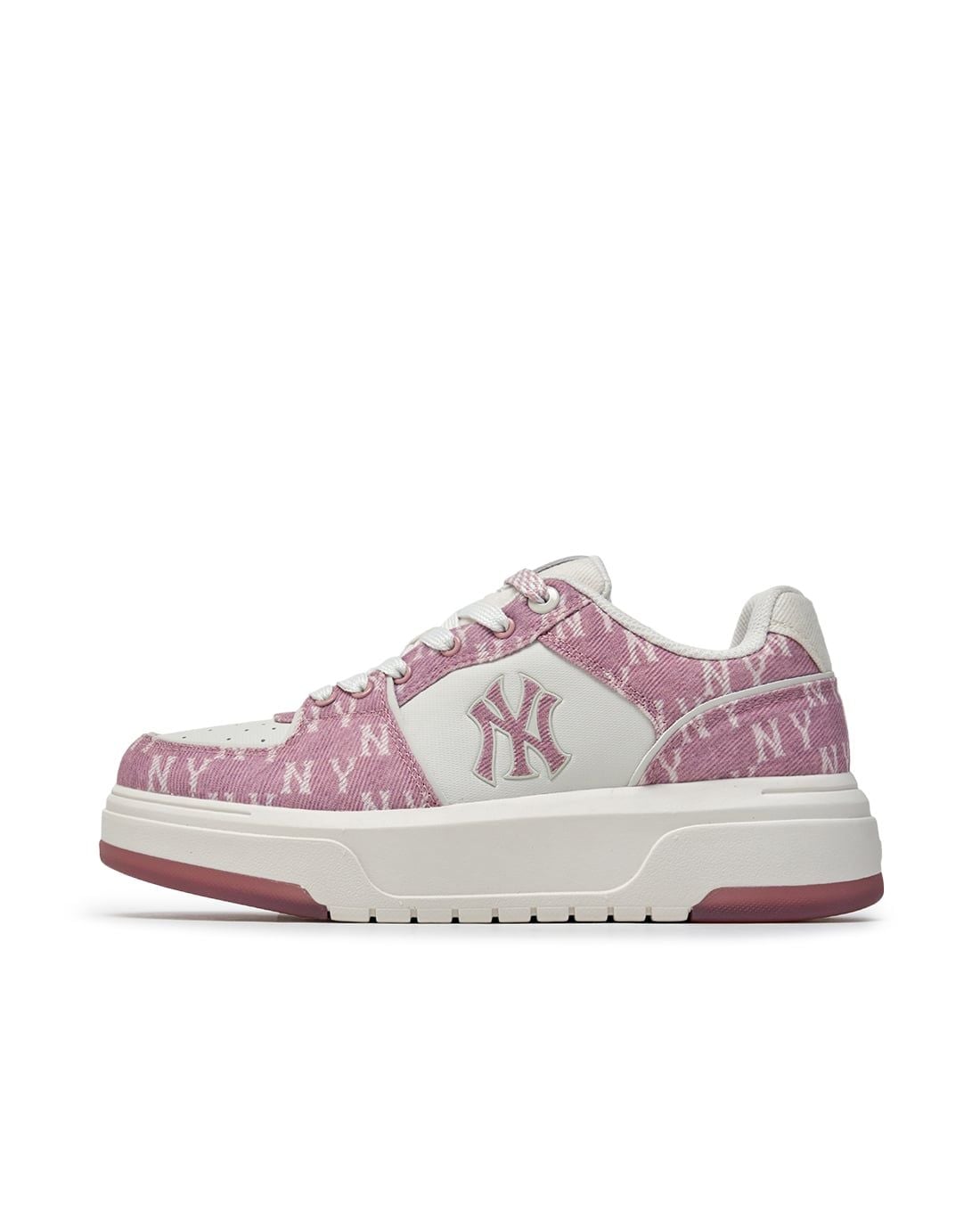 MLB - Unisex Chunky Liner Denim Monogram Low Top Sneakers