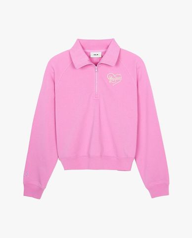  MLB - Women's New York Yankees Long-Sleeved Collared Sweatshirt 