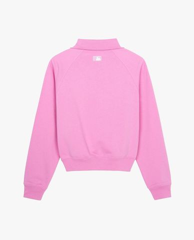  MLB - Women's New York Yankees Long-Sleeved Collared Sweatshirt 