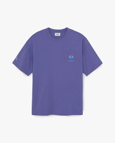  MLB - Unisex Basic Colorful Street Logo T Shirt 