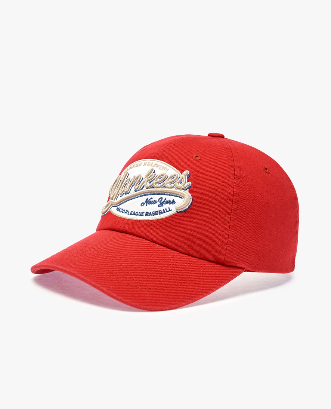 MLB - Unisex Street Oval Cursive Baseball Cap