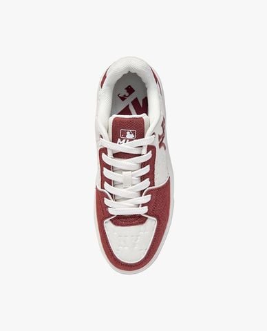  MLB - Unisex Chunky Liner Embo Monogram Low Top Sneakers 