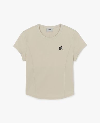  MLB - Women Short Sleeve Slim Fit T Shirt 