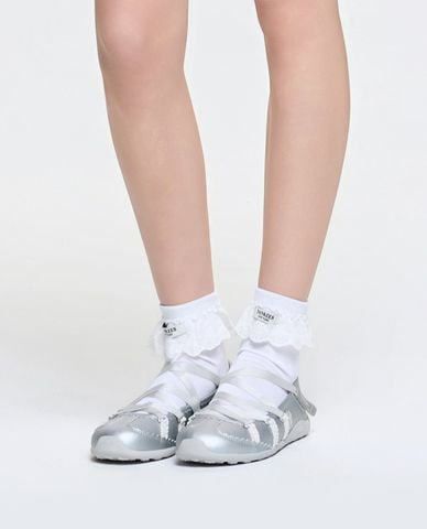  MLB - Women Flair Mary Jane Flat Ballerina Shoes 