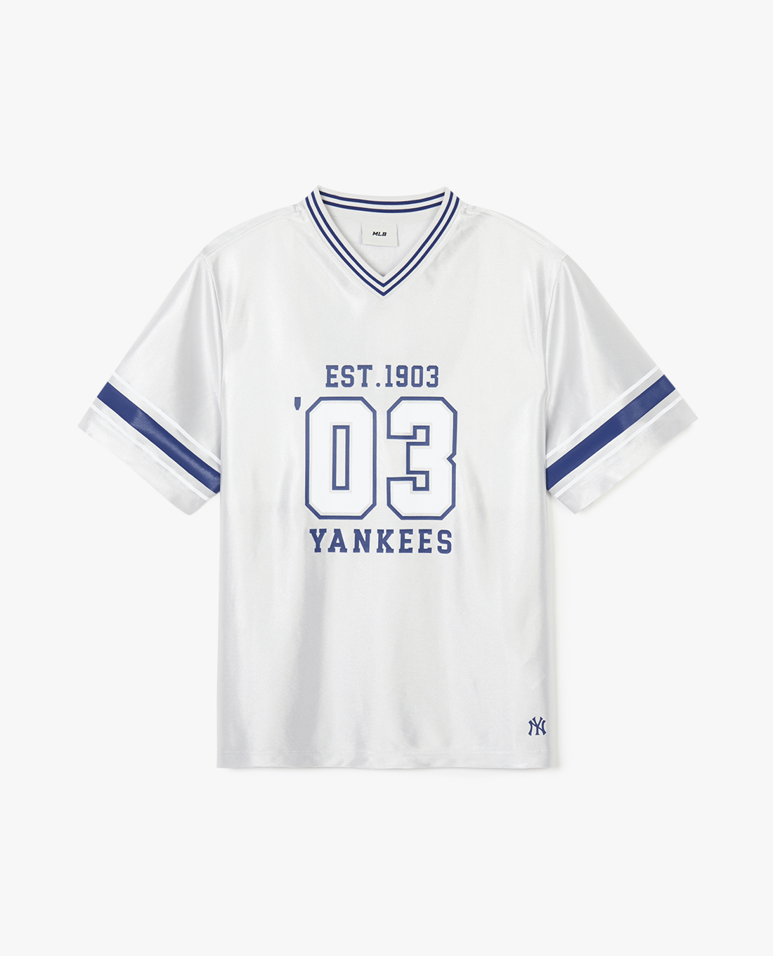 MLB - Unisex V Neck Short Sleeve T Shirt Varsity Soccer Jersey