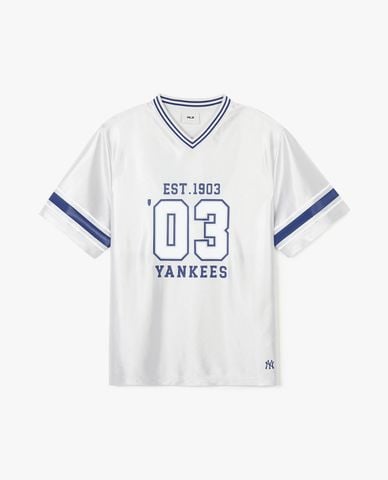  MLB - Unisex V Neck Short Sleeve T Shirt Varsity Soccer Jersey 