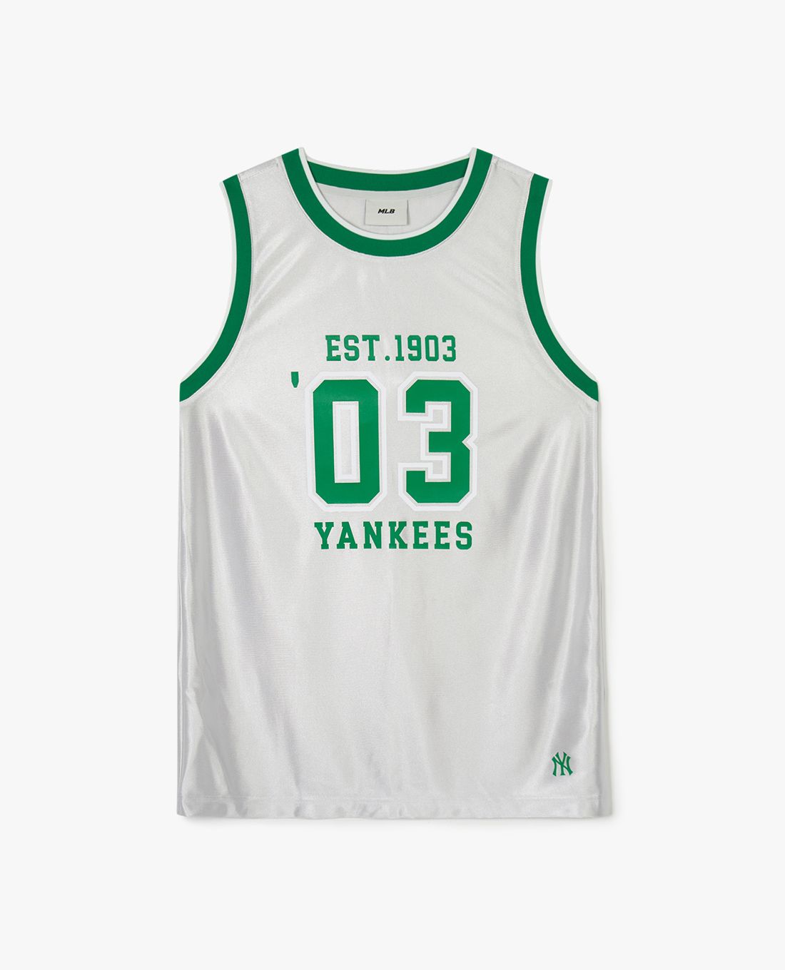 MLB - Women's Round Neck Tank Sportive Varsity Number Graphic Nasity