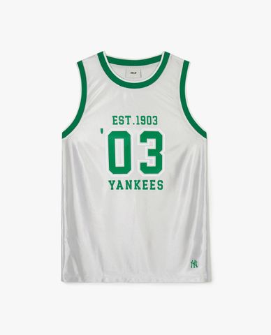  MLB - Women's Round Neck Tank Sportive Varsity Number Graphic Nasity 