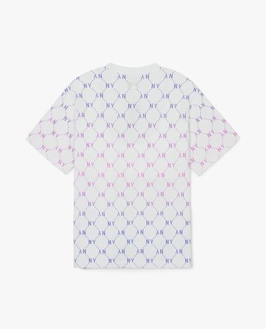  MLB - Unisex Short-Sleeve Crew Neck Jacquard Dia Monogram T-Shirt 