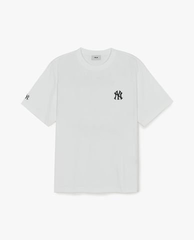  MLB - Unisex Basic Simple Street Logo T Shirt 