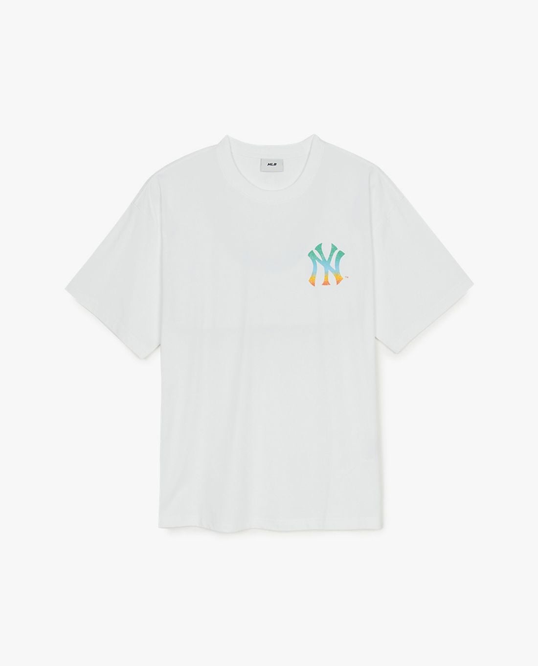 MLB - Unisex Basic Color Letter Mega Round-Neck Short-Sleeve T-Shirt