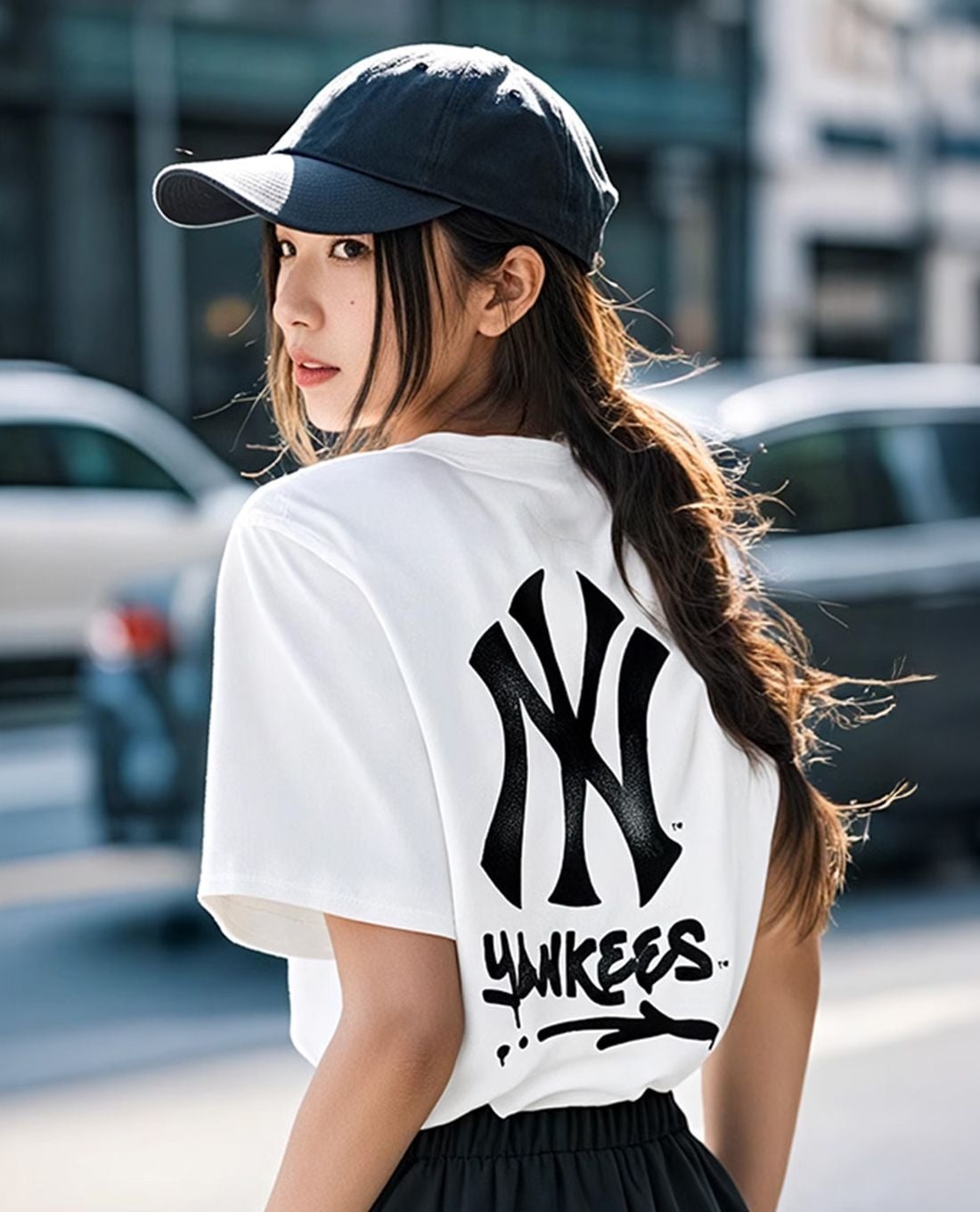 MLB - Unisex Basic Mega Logo Oversized T-shirt