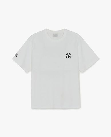  MLB - Unisex Basic Street Back Lettering T Shirt 