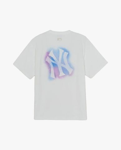  MLB - Unisex Basic Colorful Ink Logo T Shirt 