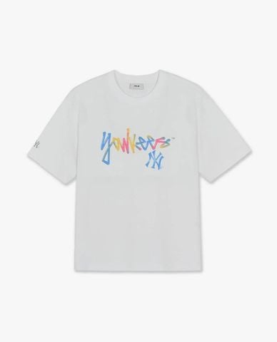  MLB - Unisex Basic Colorful T Shirt 