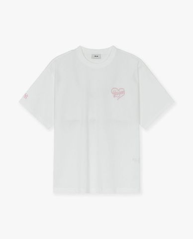  MLB - Unisex Heart Overfit T-Shirt 