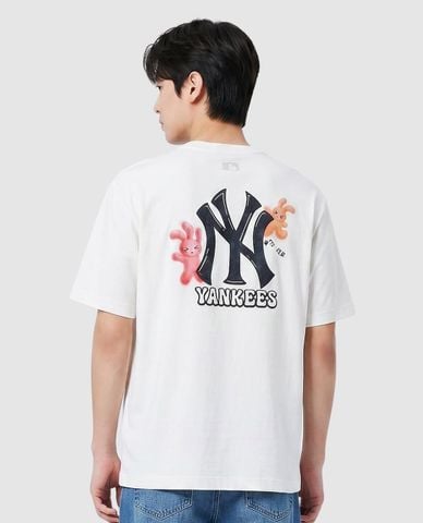  MLB - Unisex Big Logo Short Sleeve T Shirt 