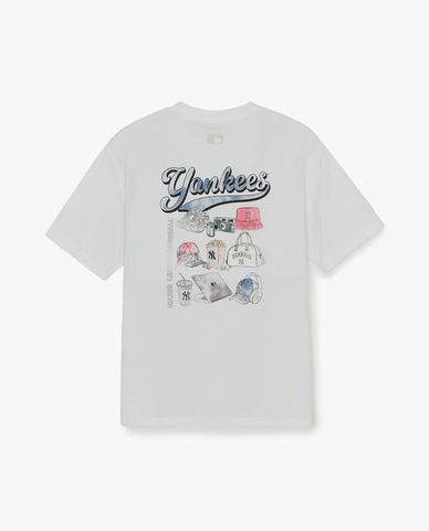  MLB - Unisex In My Bag Drawing T Shirt 