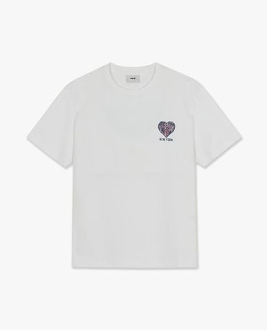  MLB - Unisex Big Heart Logo Short Sleeve T Shirt 