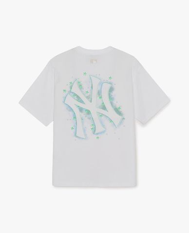  MLB - Unisex Star Glitter Round Neck T Shirt 