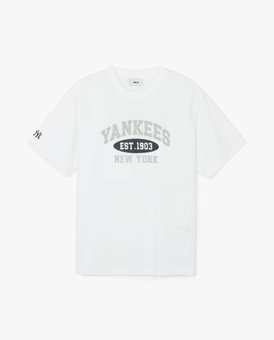  MLB - Unisex Crew Neck Short Sleeve T-Shirt Summer Varsity Functional 