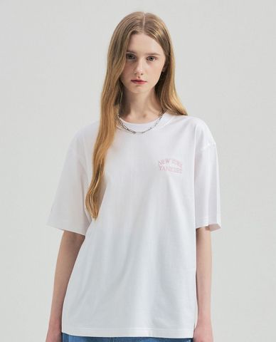  MLB - Unisex Short Sleeve Crew Neck T-Shirt Vintage Sports Functional Big Logo 