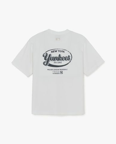  MLB - Unisex Vintage Sportive Crew Neck Short Sleeve T Shirt 