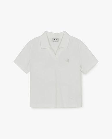  MLB - Women Basic Short Sleeve Polo Shirt 