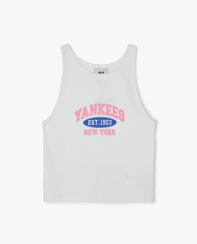  MLB - Women's Tank Top Crop Top Varsity Slim Fit 