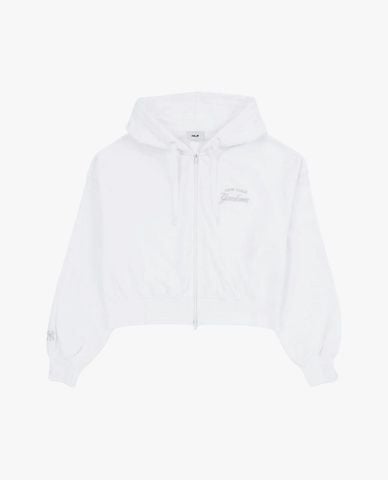  MLB - Women's Varsity Cropped Hooded Jacket 