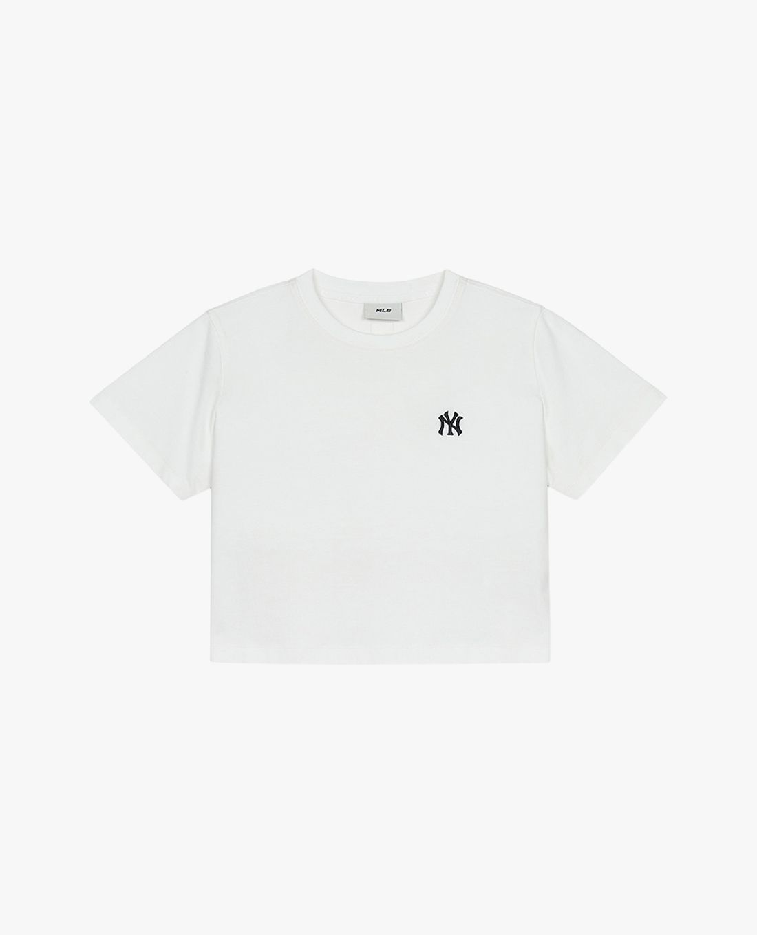 MLB - Women's Basic Round-Neck Short-Sleeve Crop Top