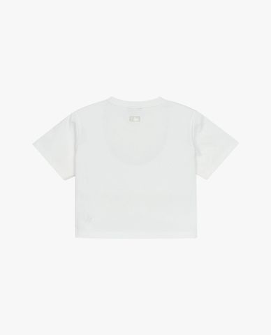  MLB - Women's Basic Round-Neck Short-Sleeve Crop Top 