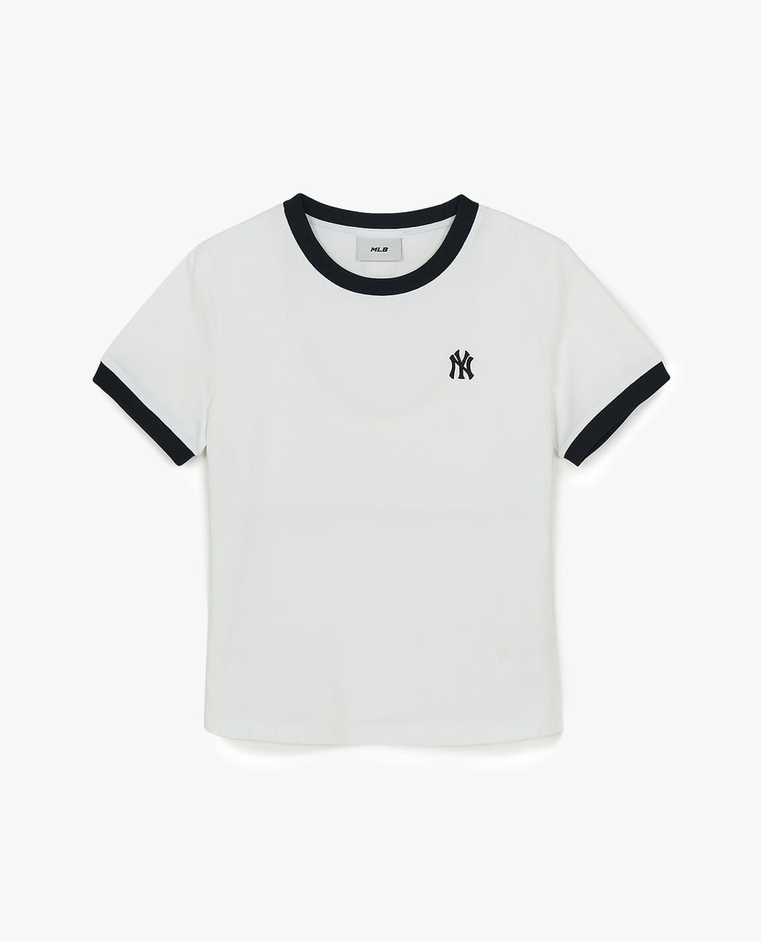 MLB - Women Basic Small Logo Ringer T Shirt