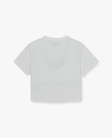  MLB - Women Flower Graphic Short Sleeve Croptop 