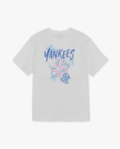  MLB - Women Flower Graphic T Shirt 