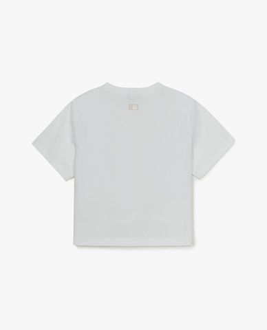  MLB - Summer Vintage short-sleeve crewneck crop top for women 