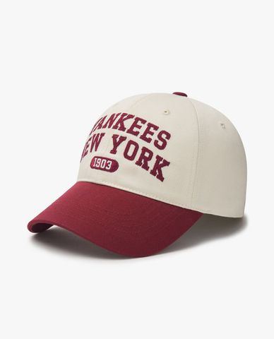  MLB - Unisex Baseball Cap Lettering Color Scheme Unstructured 