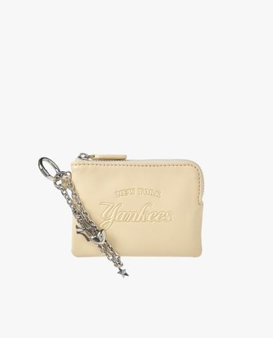  MLB - Unisex Basic Card Holder Wallet Keychain 