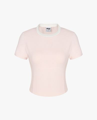  FILA - Women Round Neck Slim Fit T Shirt 