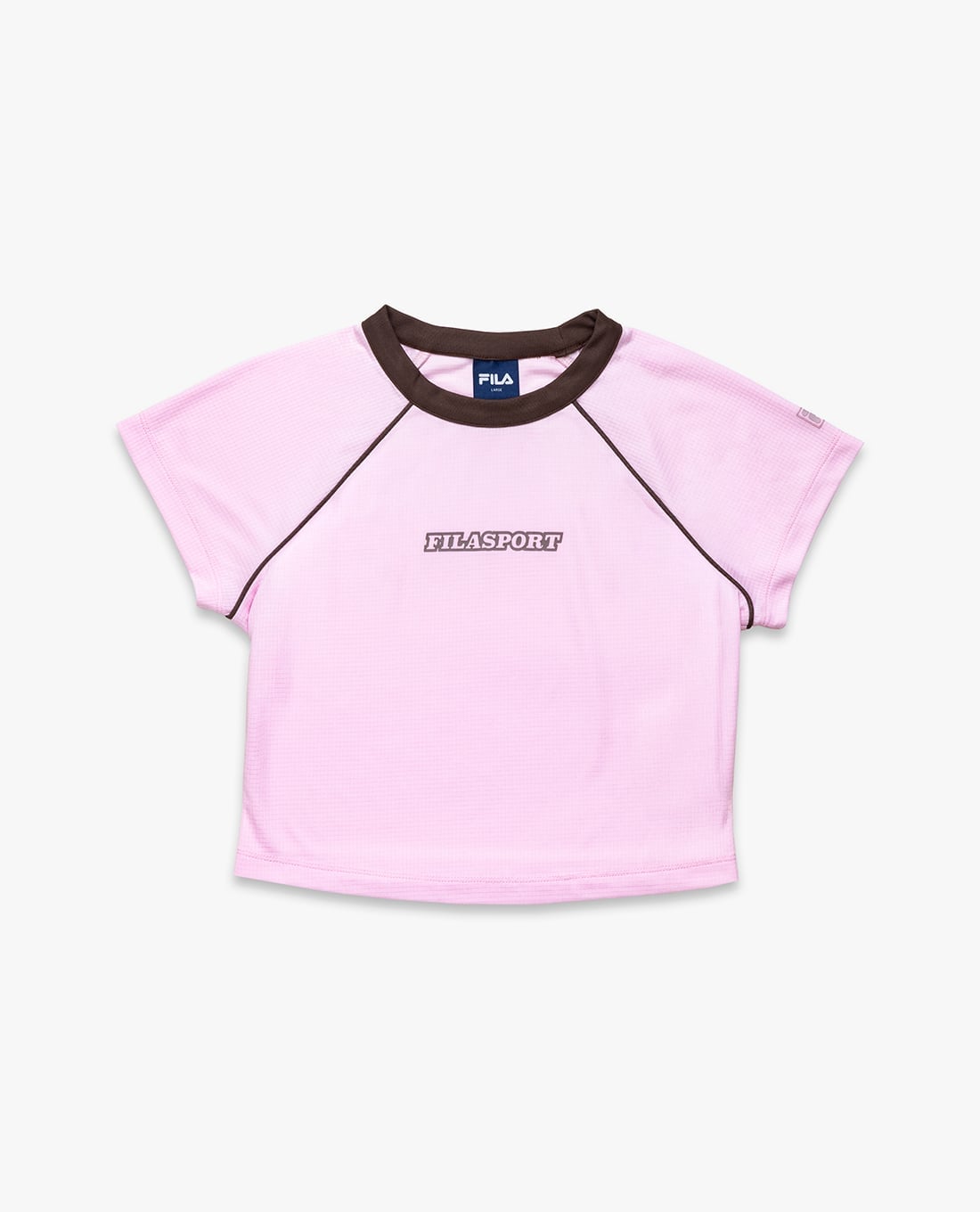 FILA - Women Sports x Balletcore Crew Neck Short Sleeve Croptop