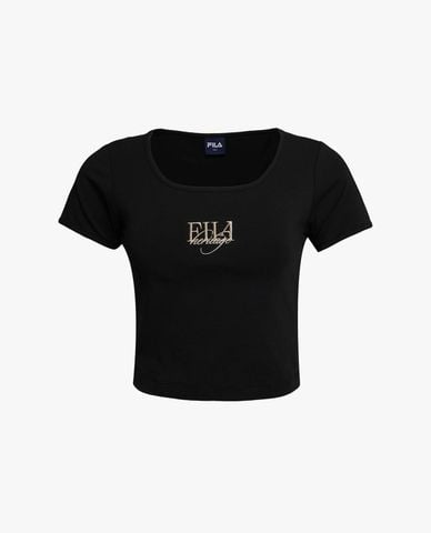 FILA - Women Square Neck Layered Origin Club Croptop 