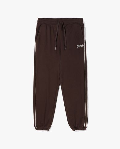  FILA - Unisex Loose Fit Piping Joggers 