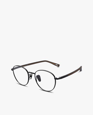  MUJOSH - Unisex Slim Fashion Round Eyeglasses 