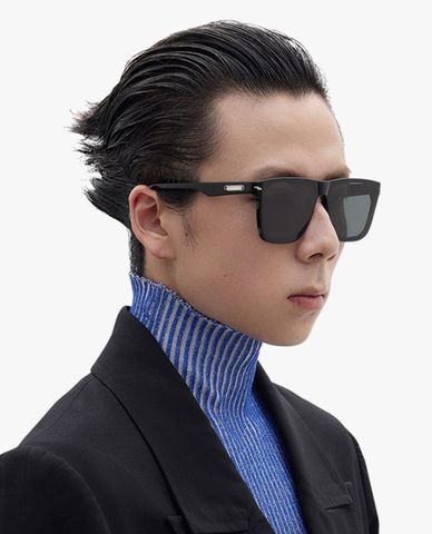  MUJOSH - Men's Modern Square Sunglasses 