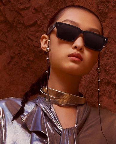  MUJOSH - Unisex Bold Thick Square Sunglasses 