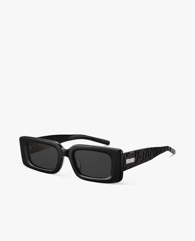  MUJOSH - Unisex Thick Rectangle Sunglasses 