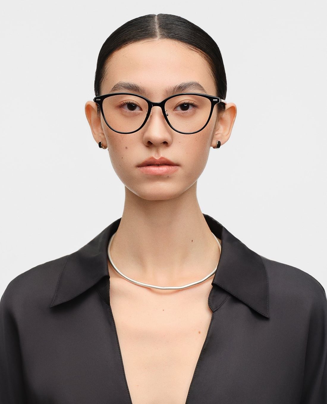 MUJOSH - Unisex Fashionable Oval Glasses
